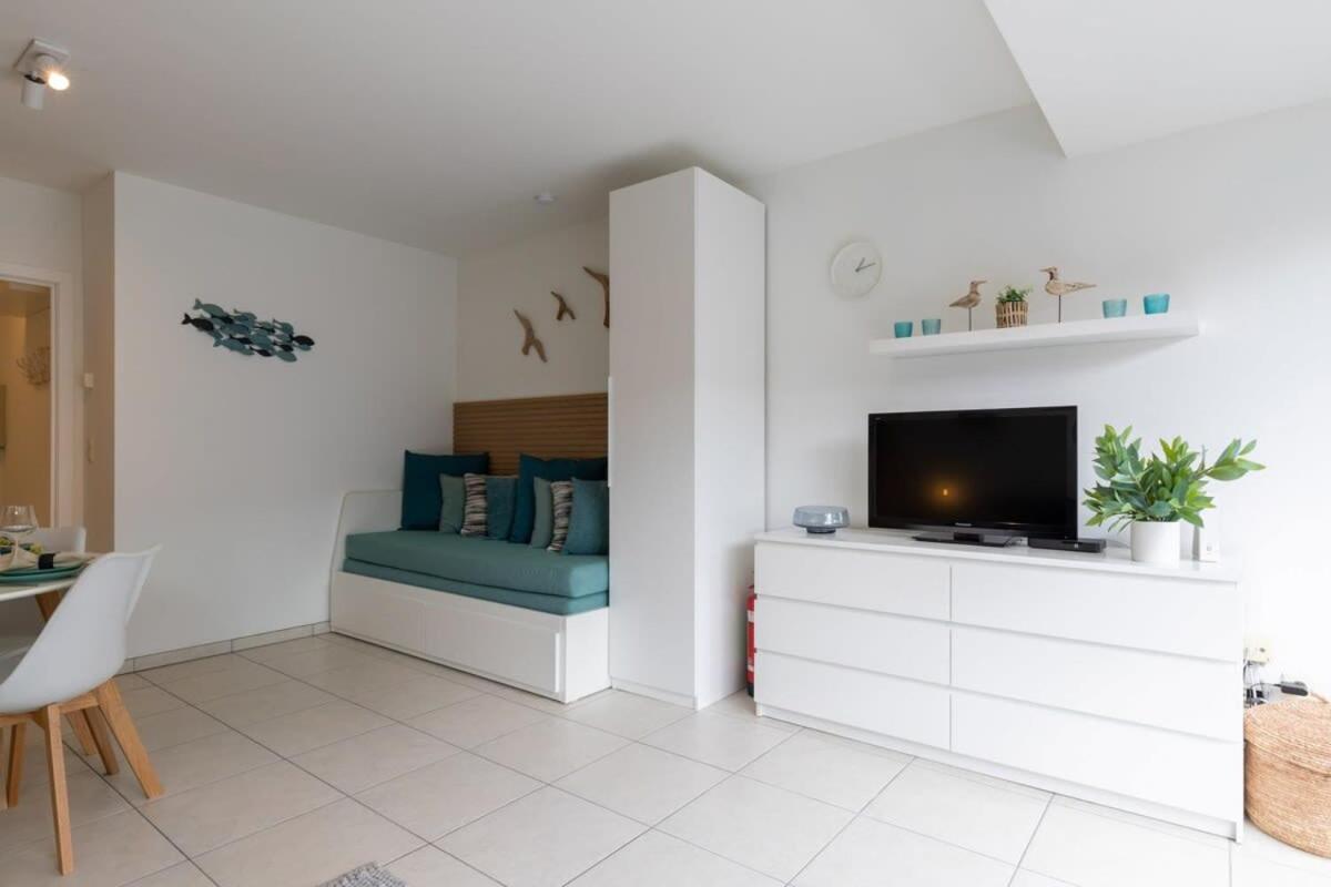 'Blue Sea' - Studio In Ostend With Private Parking Apartment Exterior photo